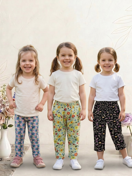 Girls Daily Wear Pant – Pack of 3