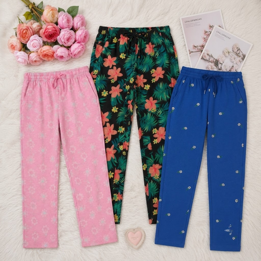 Girls Joggers - Pack of 3