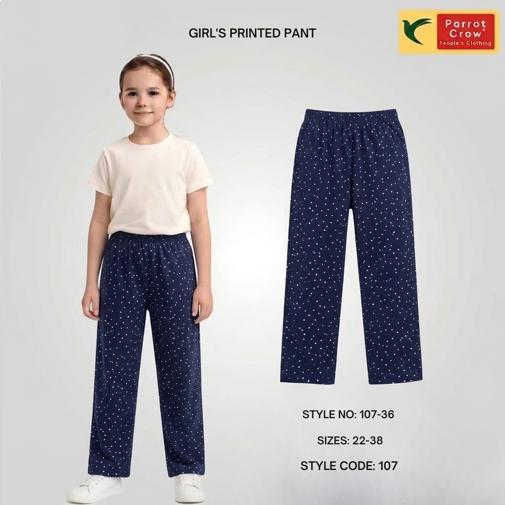 Girls SJ Printed Pant