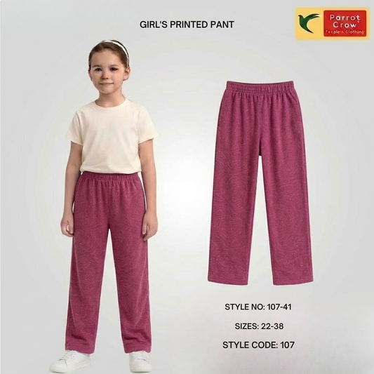 Girls SJ Printed Pant