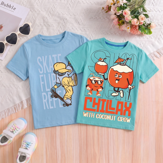 Boys T-Shirt Pack of 2