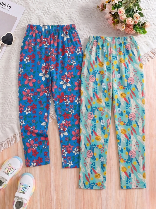 Girls Daily Wear Pant – Pack of 2