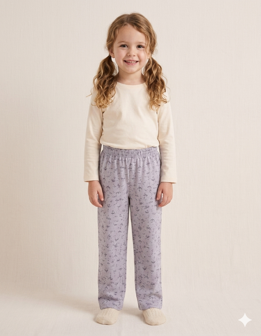 Girls SJ Printed Pant – Comfort & Style for Everyday Wear