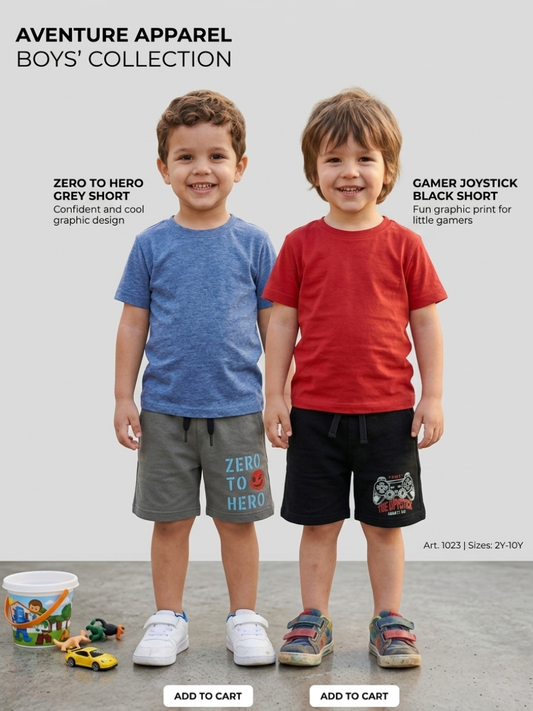 Boys Shorts – Pack of 2