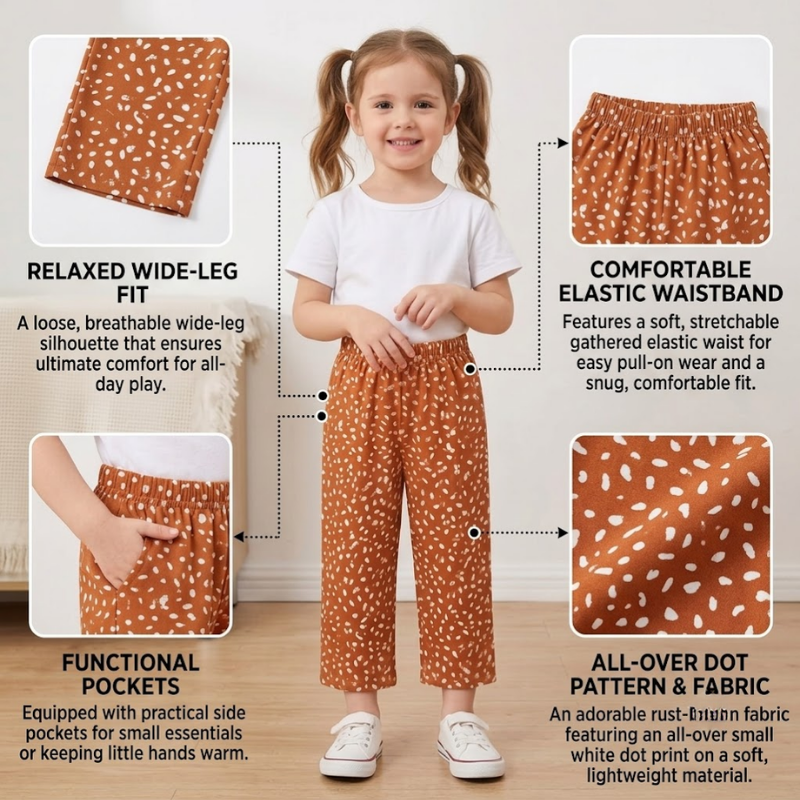 Girls Capri Pant - Pack of 2