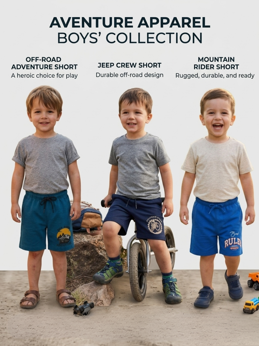 Boys Shorts – Pack of 3