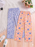 Girls SJ Printed Pant - Pack of 2