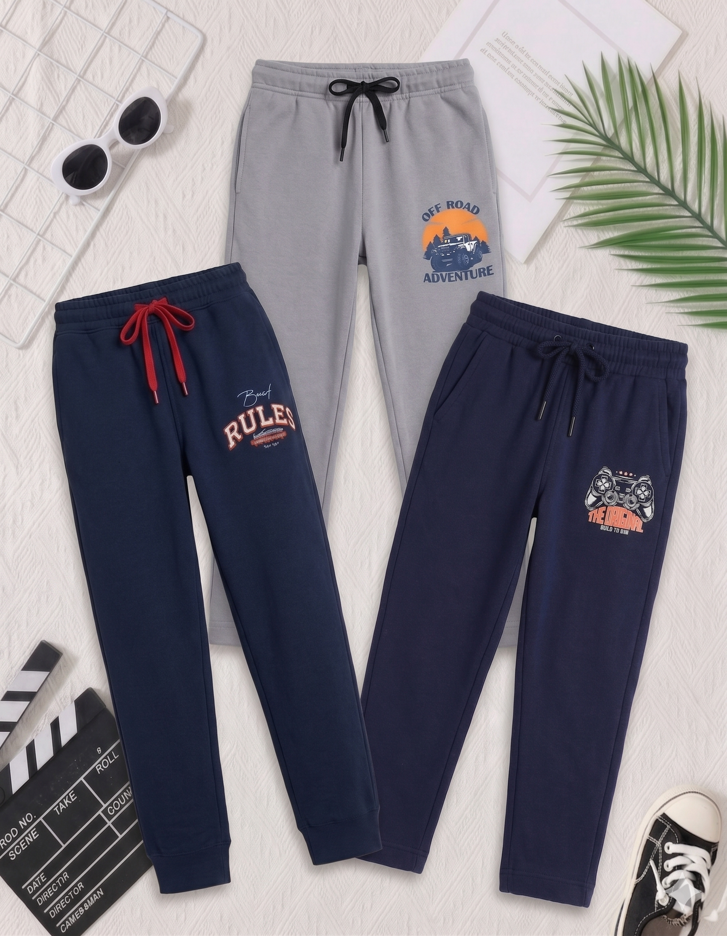 Boys Joggers - menu (pack 3)