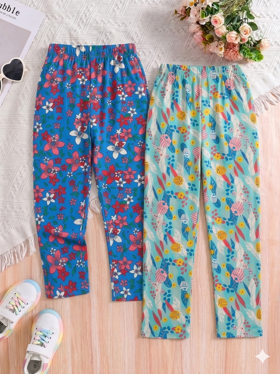 Girls Daily Wear Pant – Pack of 2