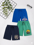Boys Shorts - Pack of 3
