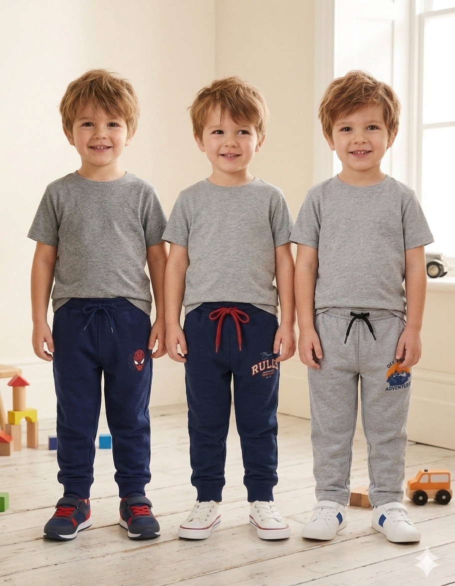 Boys Joggers - menu (pack 3)
