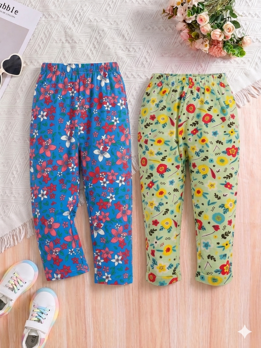 Girls Dailywear Pant -  Pack of 2