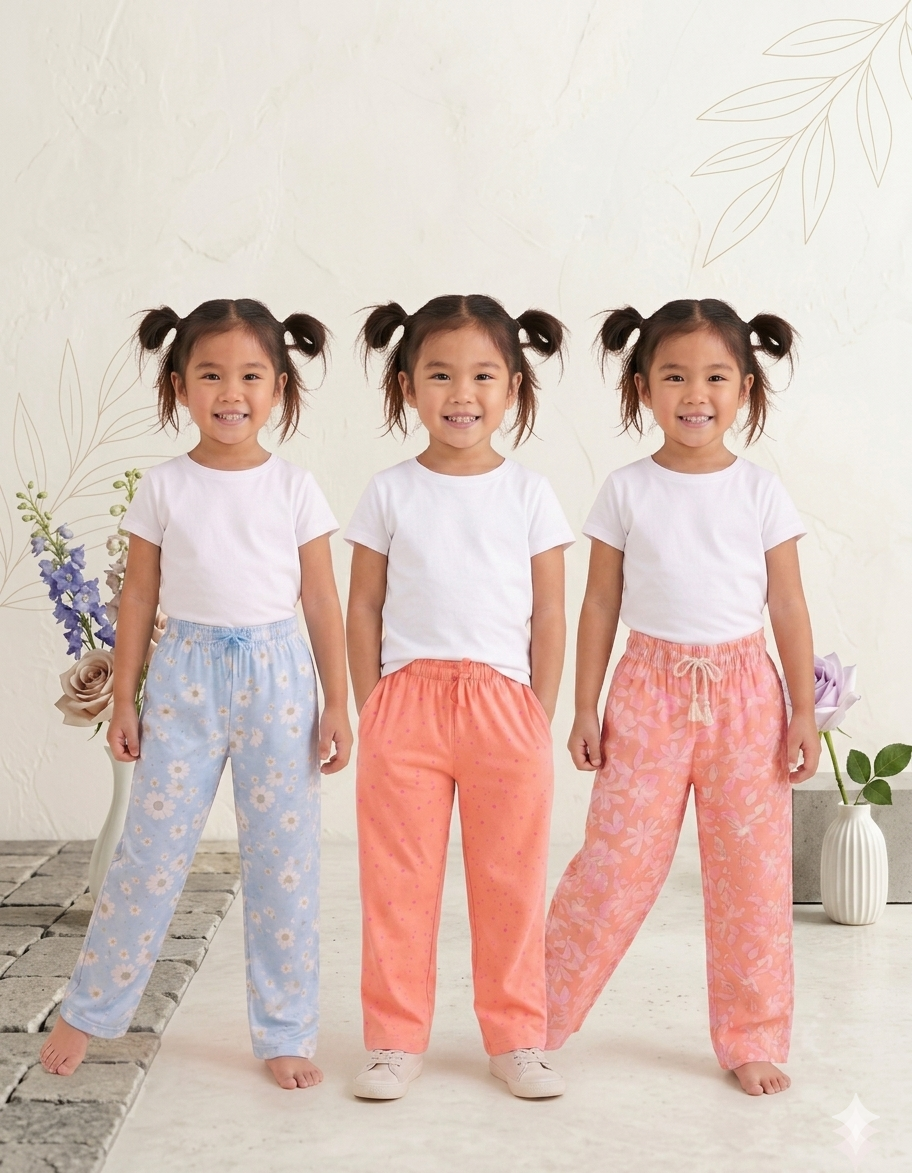 Girls Jogger – Pack of 3