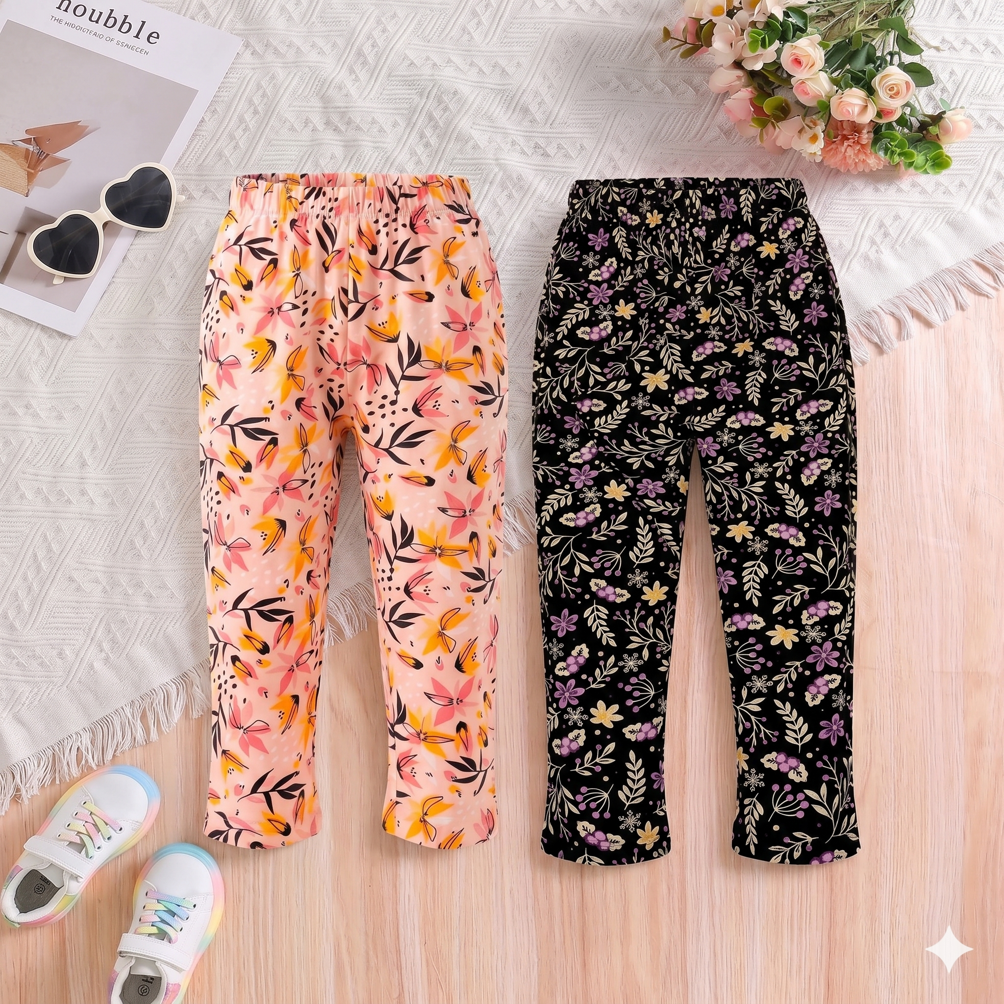 Girls Daily Wear Pant – Pack of 2