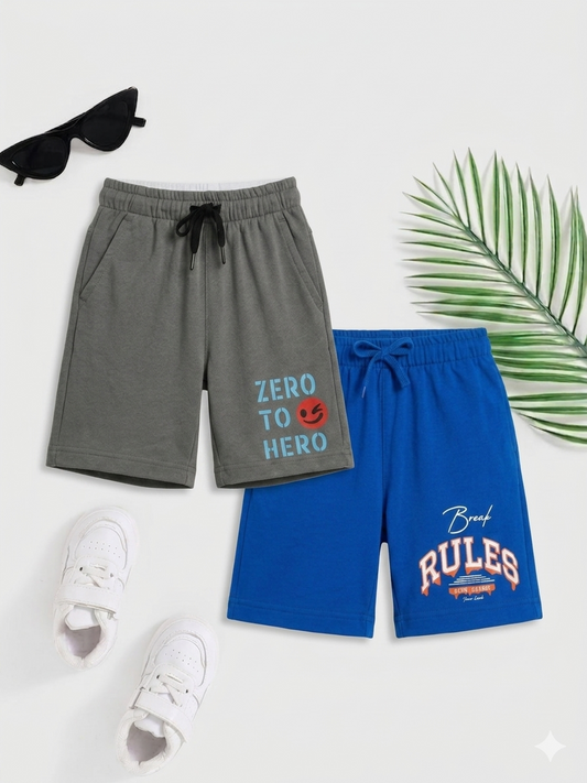 Boys Shorts - menu (Pack 2)