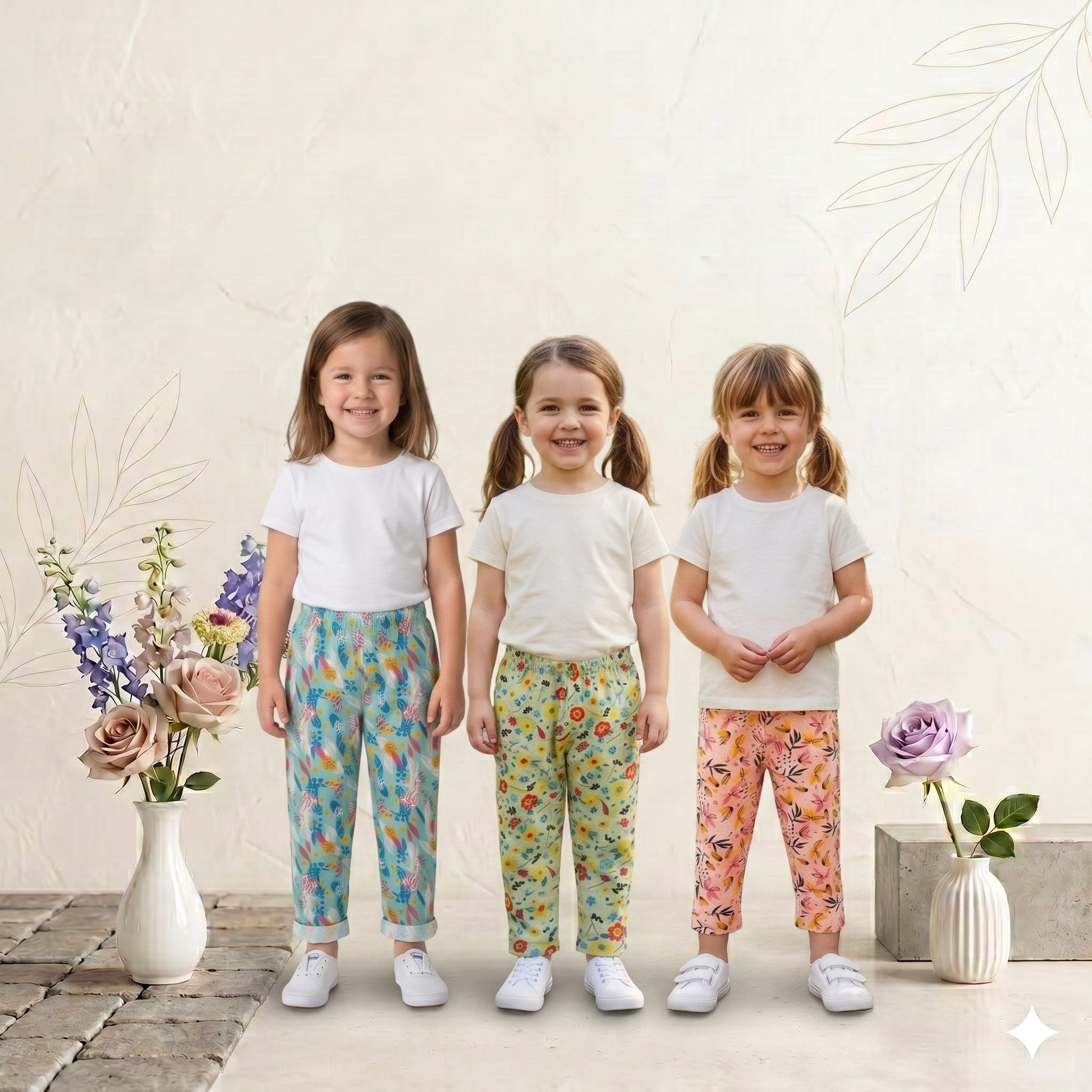 Girls Daily Wear Pant – Pack of 3