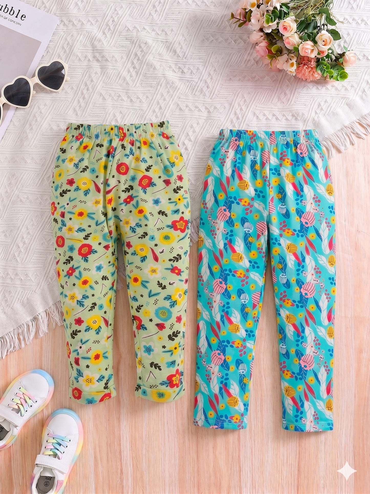 Girls Dailywear Pant -  Pack of 2
