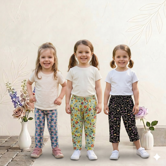 Girls Dailywear Pant (Pack 3)