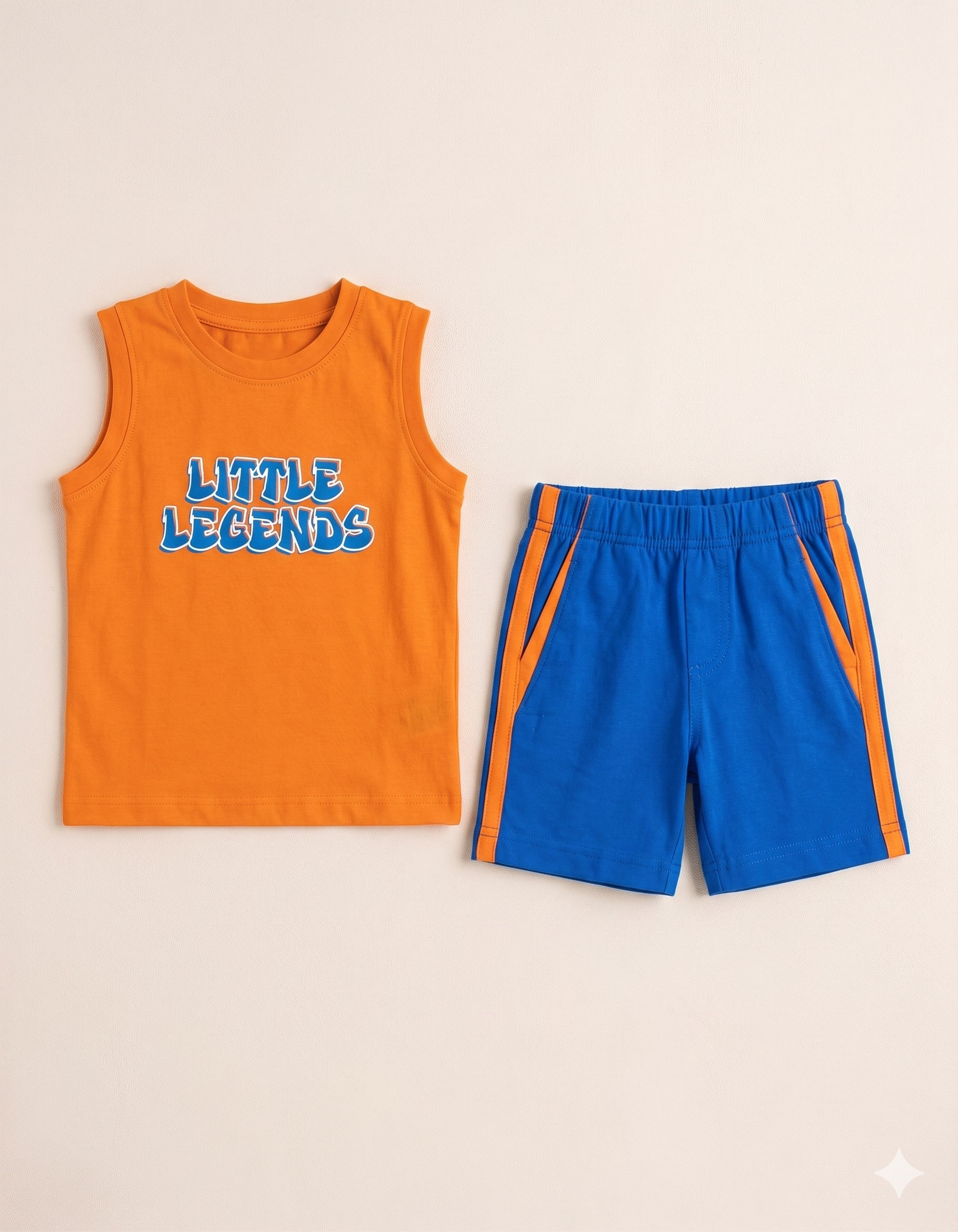 Short sleeveless Set