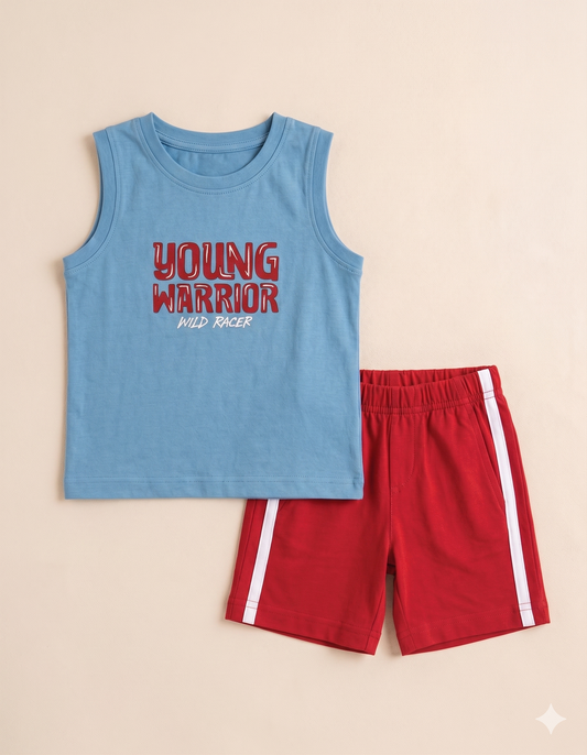 Short sleeveless Set