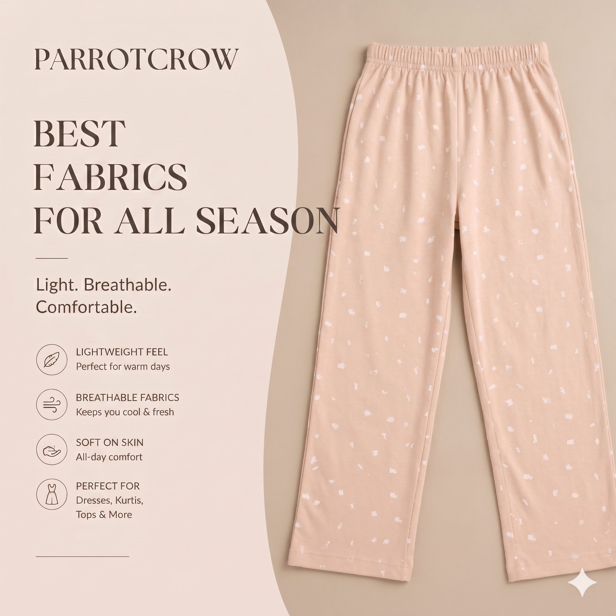 Girls SJ Printed Pant – Comfort & Style for Everyday Wear