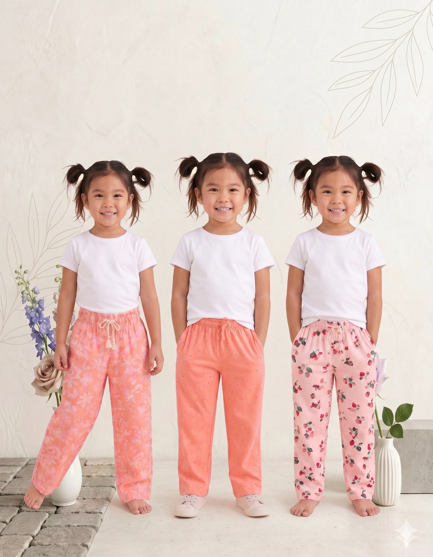 Girls Joggers - menu (Pack 3)