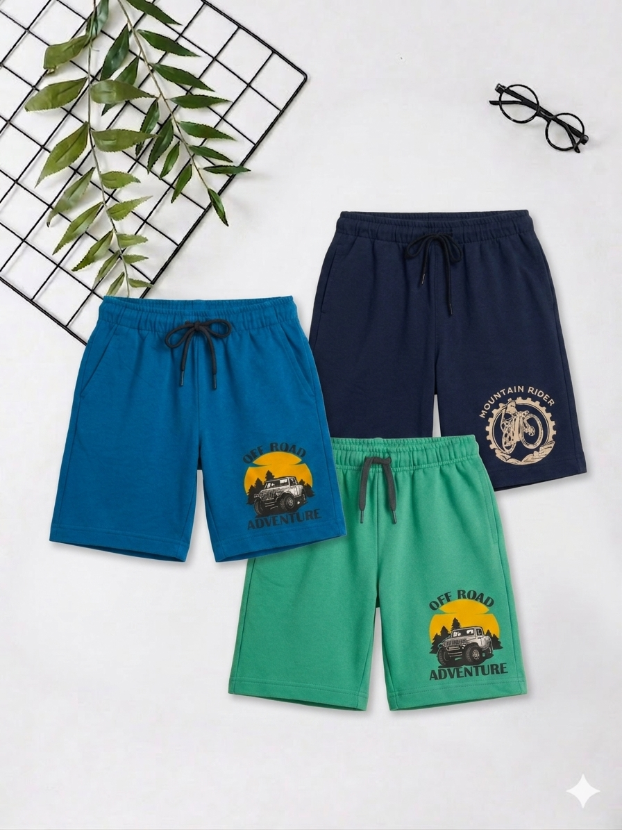Boys Shorts – Pack of 3