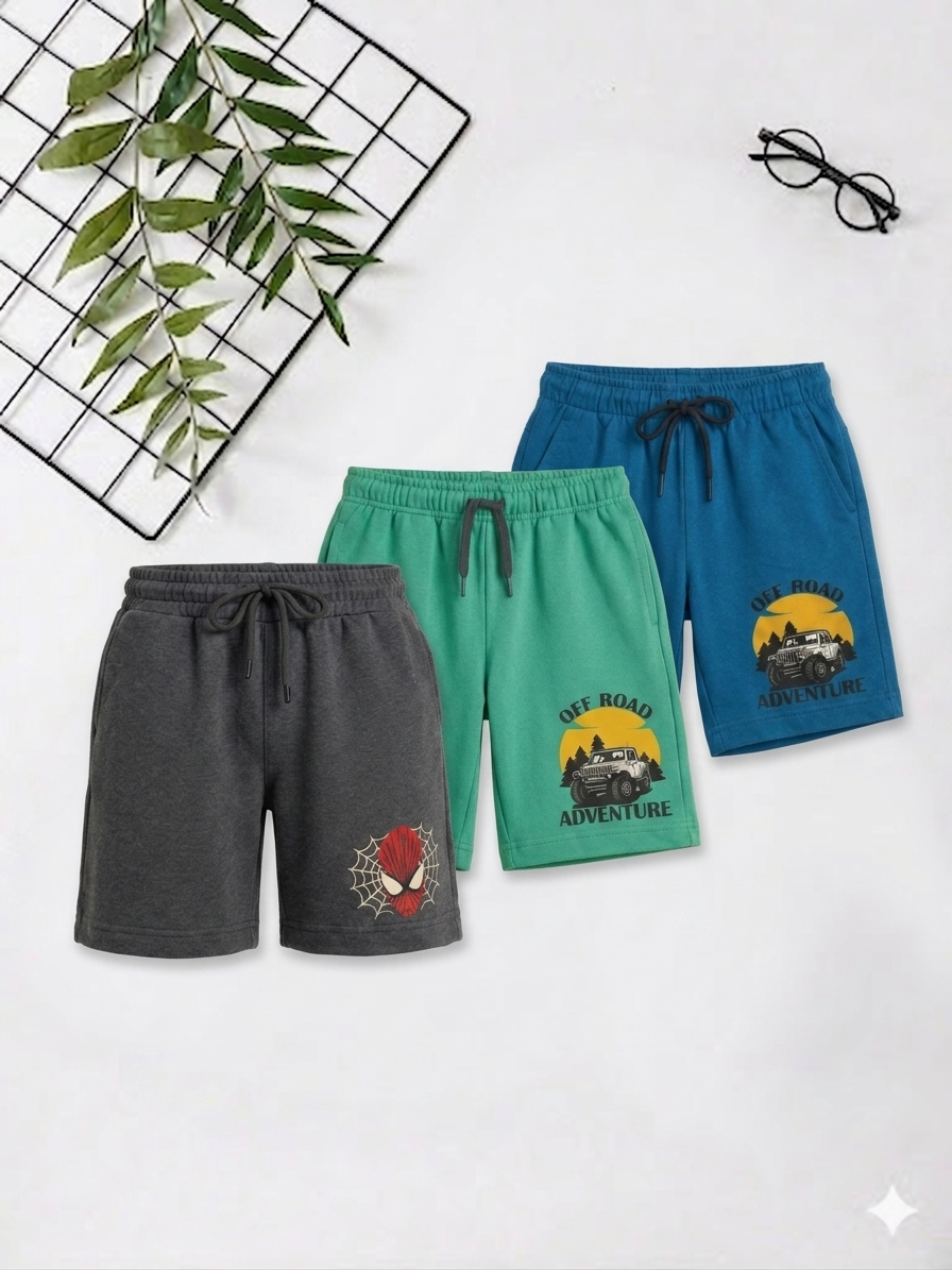 Boys Shorts – Pack of 3