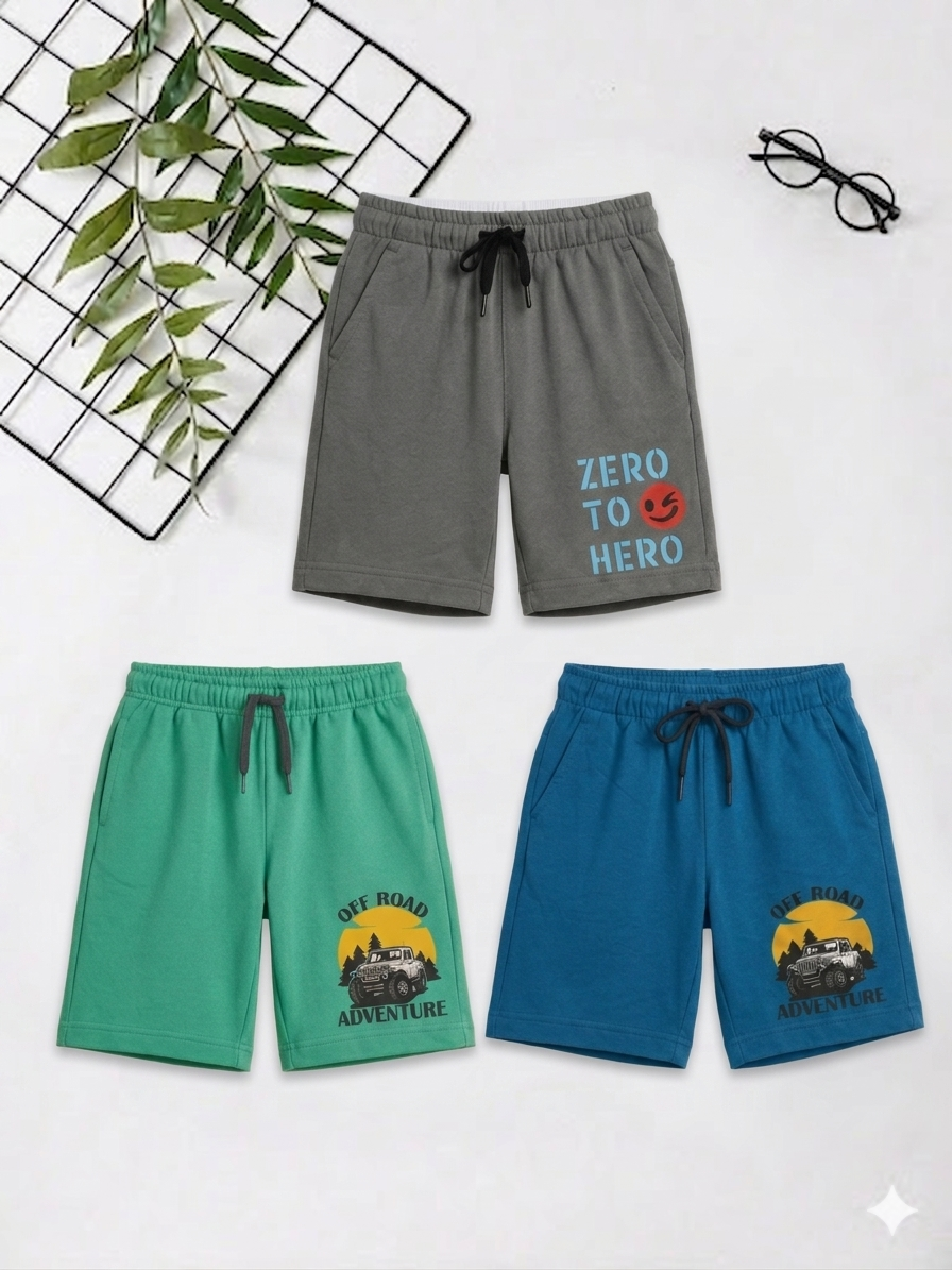 Boys Shorts – Pack of 3