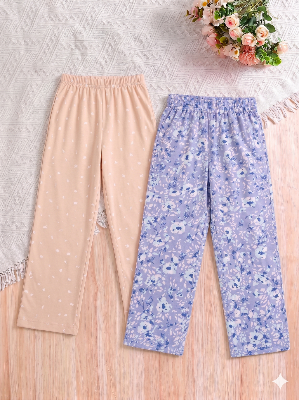 Girls SJ Printed Pant – Pack of 2