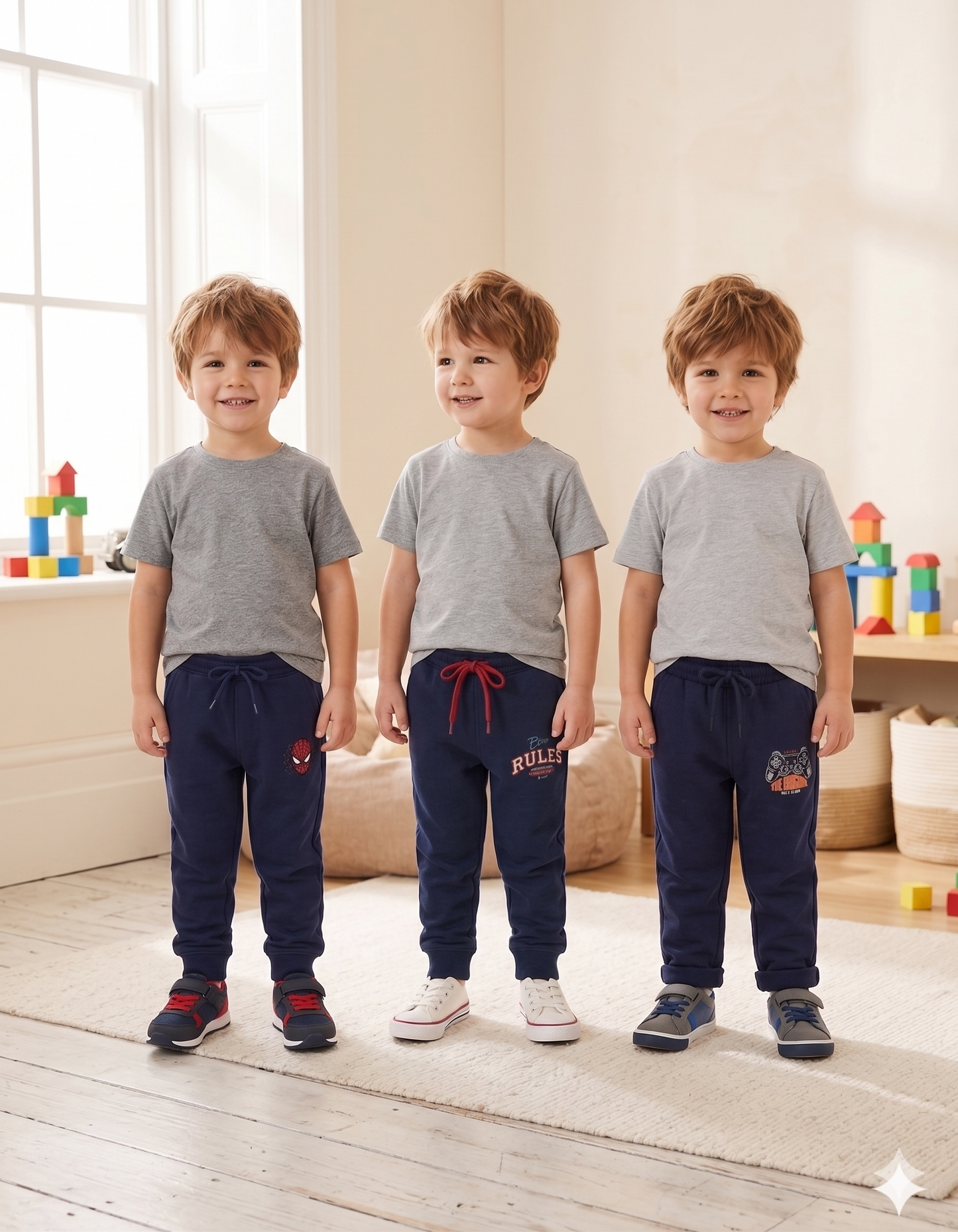 Boys Joggers - menu (pack 3)