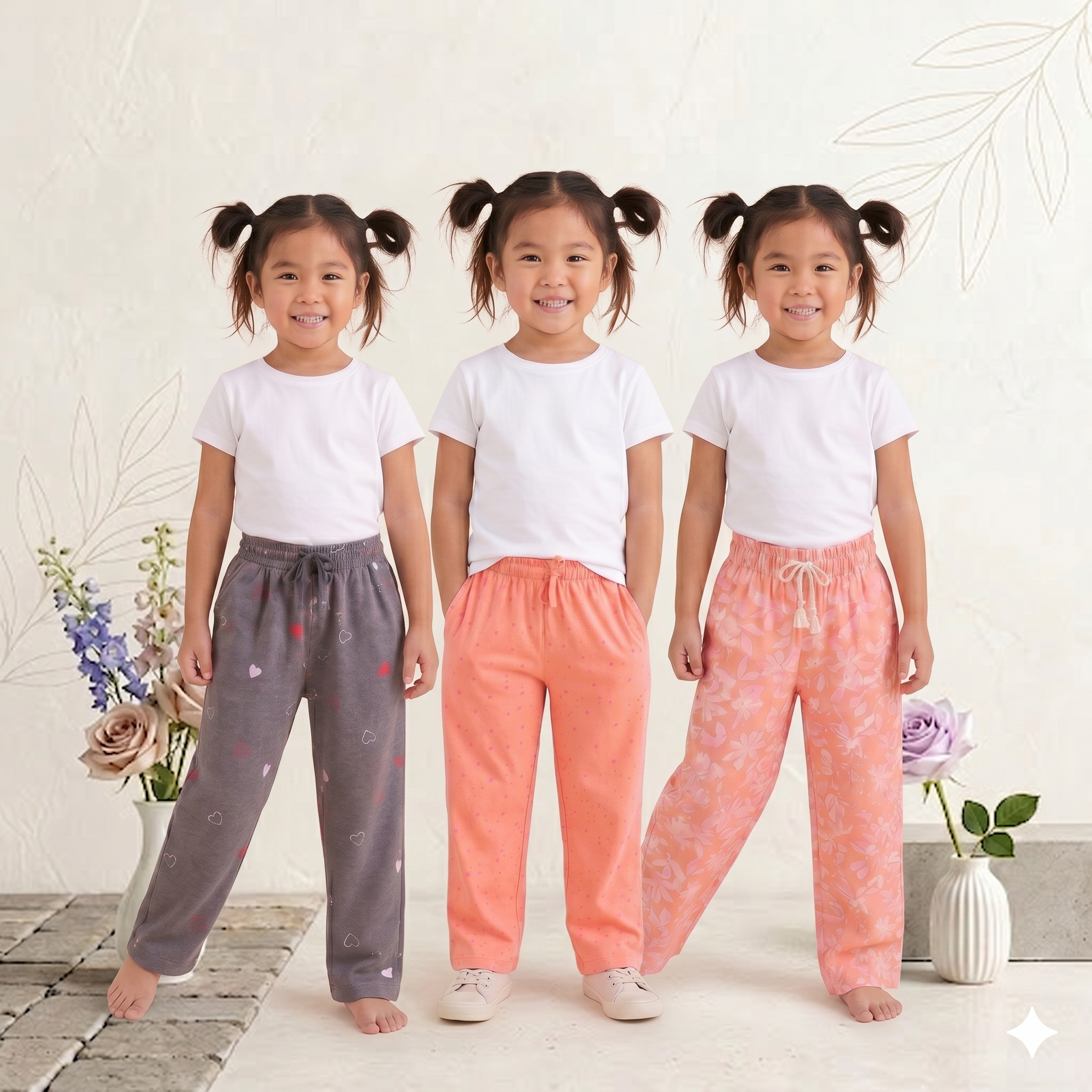 Girls Jogger – Pack of 3