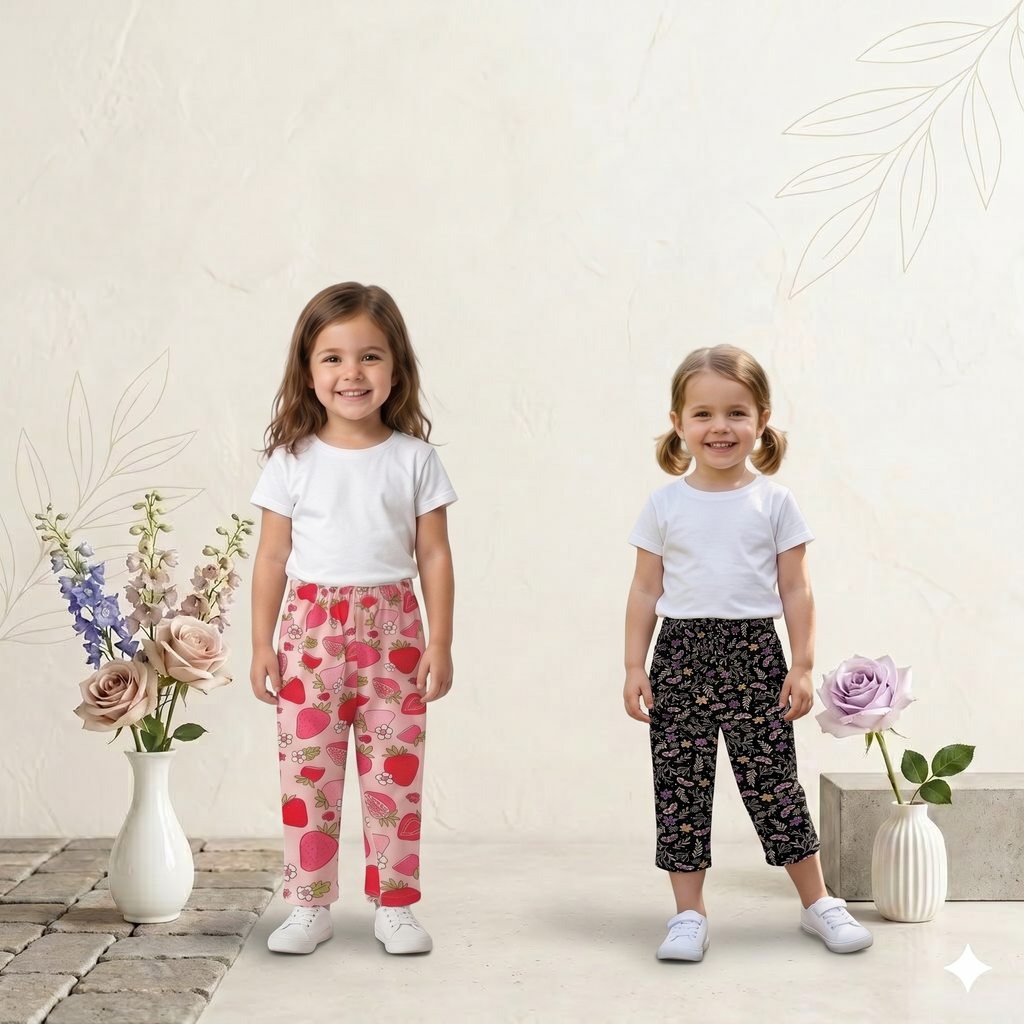 Girls Daily Wear Pant – Pack of 2