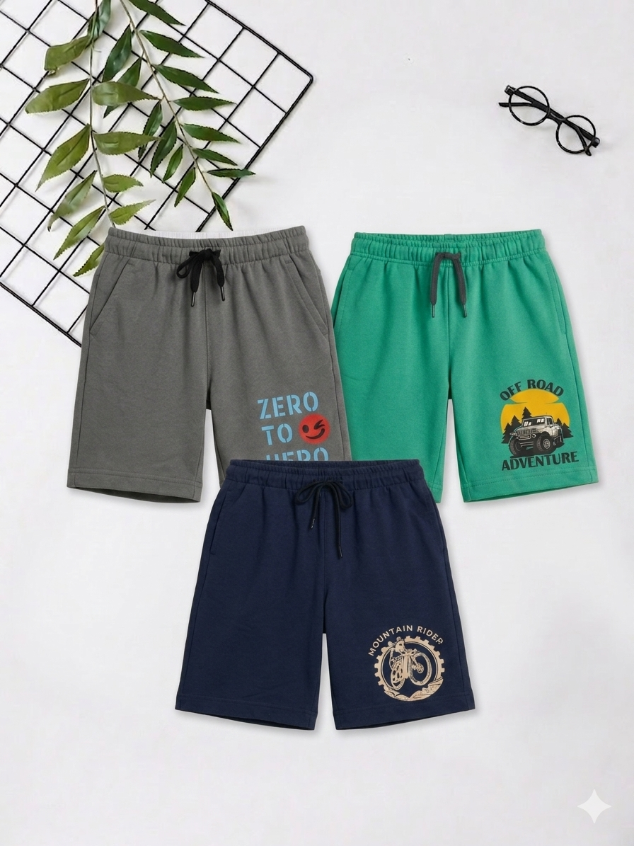 Boys Shorts – Pack of 3