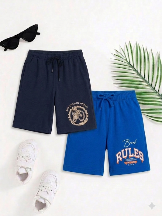Boys Shorts -Pack of 2