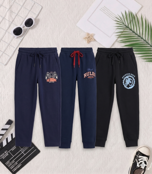 Boys Joggers - Pack of 3