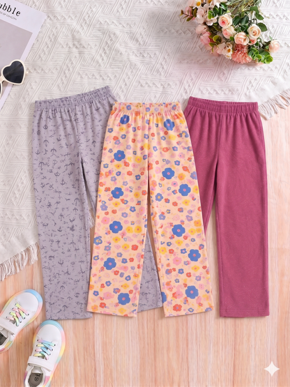 Girls SJ Pants - Pack of 3