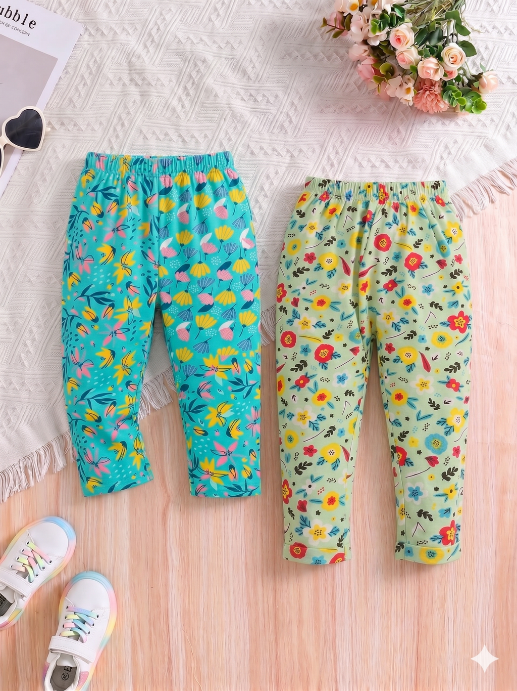 Girls Daily Wear Pant – Pack of 2