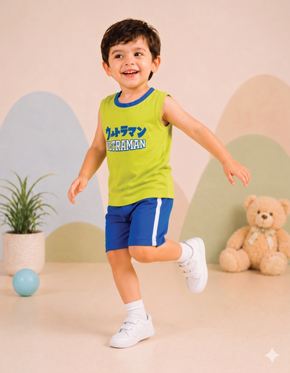 Short Sleeveless Set