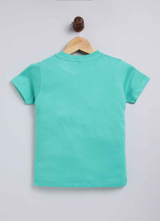 ParrotCrow cotton T-shirt for boys – breathable daily wear back view

