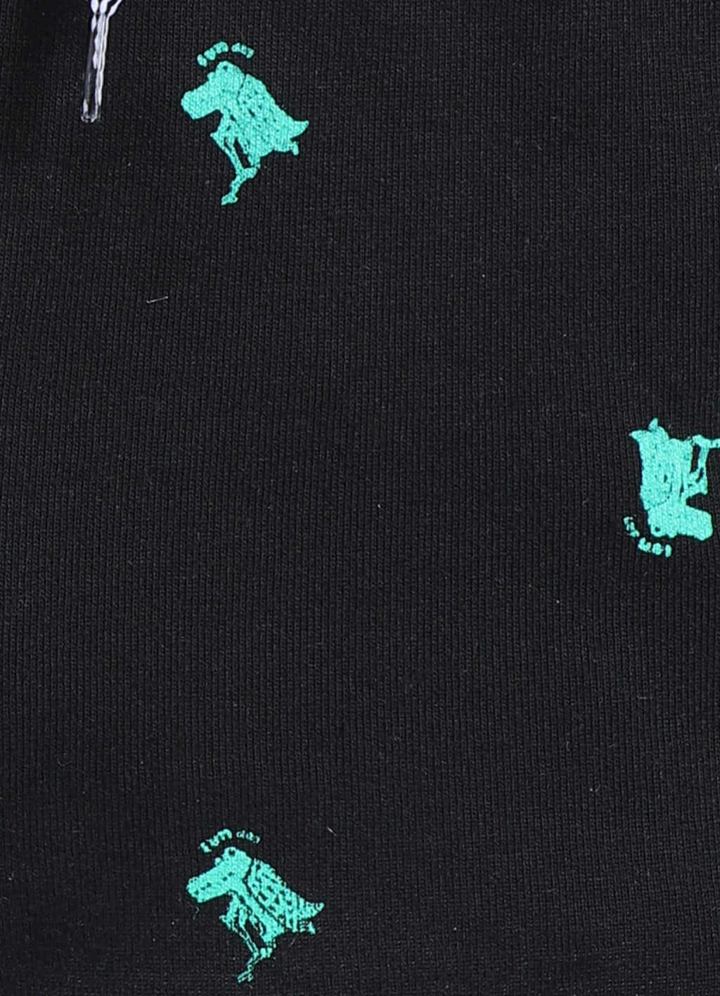 Black - Cotton Boys Shorts - ParrotCrow