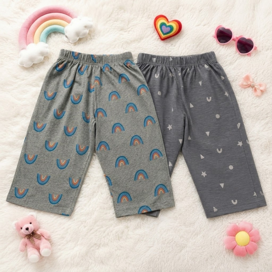 Girls Capri Pant - Pack of 2