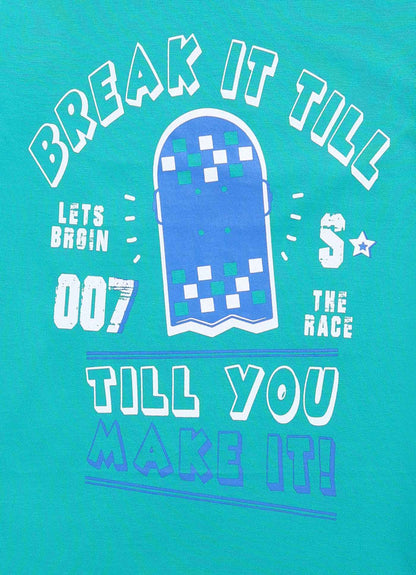 Break it till you make it cotton t-shirt for boys - ParrotCrow