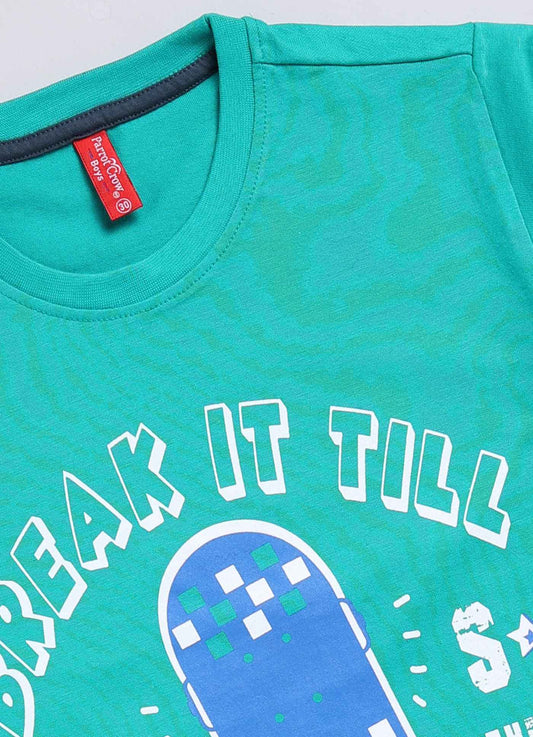 Break it till you make it cotton t-shirt for boys - ParrotCrow