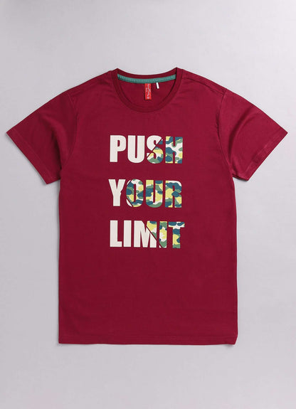 camouflage print cotton t-shirt for boys - ParrotCrow