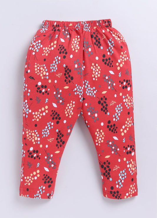 Casual Polka Dots Printed Activewear Trousers - ParrotCrow