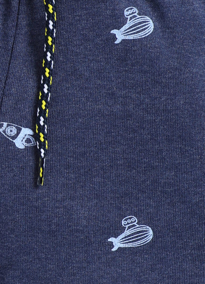 Denim Blue Cotton Shorts for Boys – Soft & Comfortable - ParrotCrow