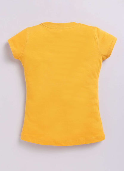 Explore the Sea Print Cotton T-Shirt for Girls - ParrotCrow