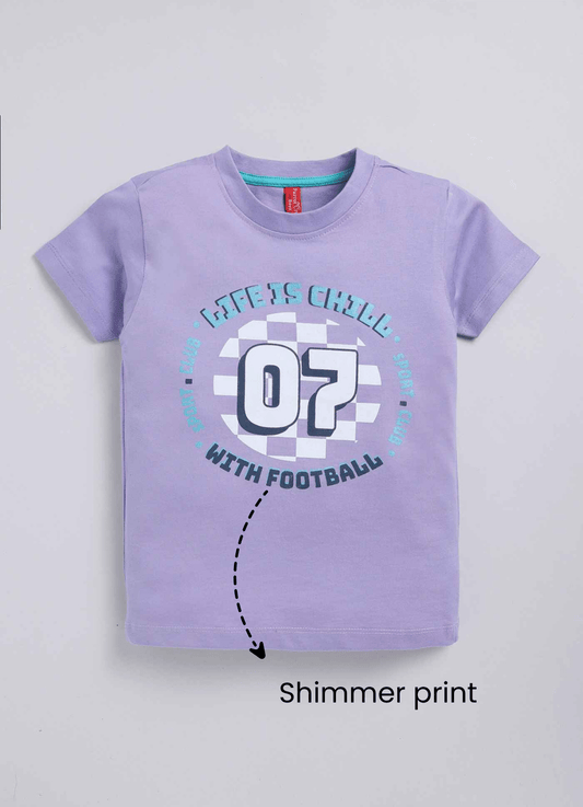 Life is chill boy sport club with football - ParrotCrow