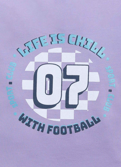 Life is chill boy sport club with football - ParrotCrow